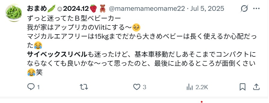 サイベックスリベル_バッドコメント