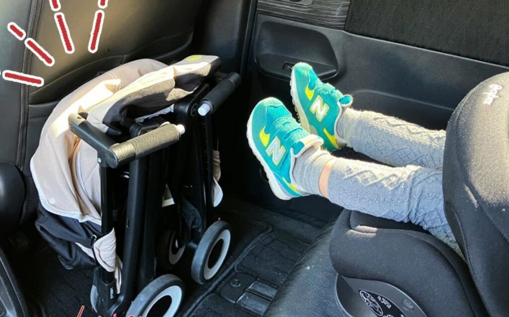 サイベックスリベル_車_足元