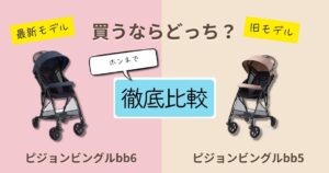 【2026年最新】ピジョンビングルBB6とBB5の違いを徹底比較！どっちがおすすめ？
