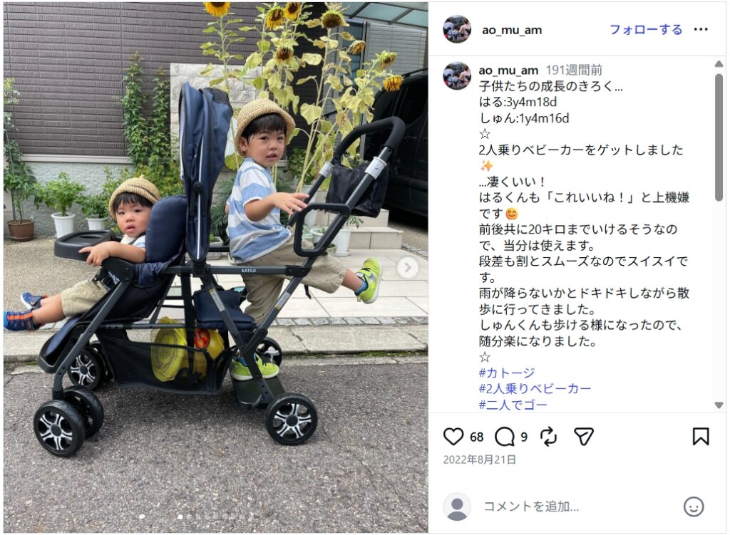 2026年最新版】カトージ二人でゴーと日本育児キンダーワゴンDUOシティ