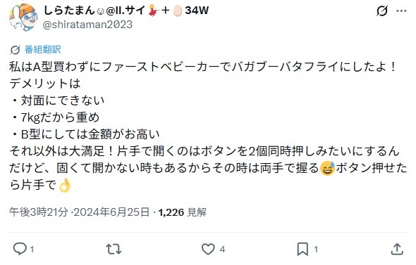 バガブーバタフライ＿バッドコメント2