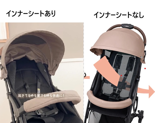 ピジョンビングルbb5_シート比較