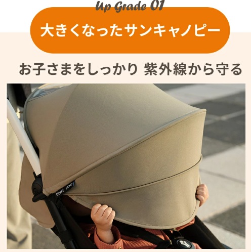 ベビーゼンYOYO3＿日よけの範囲