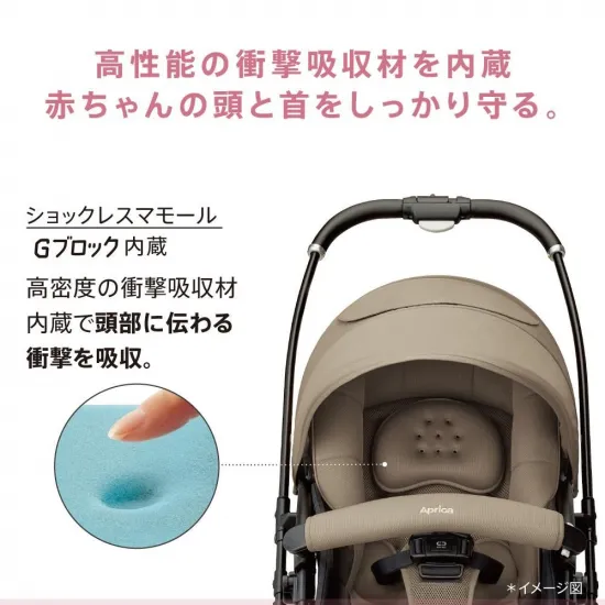 アップリカラクーナクッション_ショックレスマモール