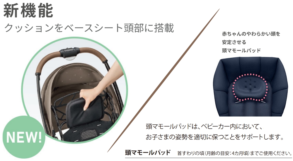 アップリカカルーンエアーメッシュAC_衝撃吸収