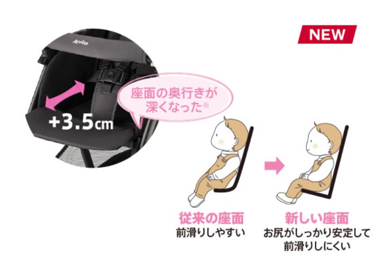 マジカルエアーAI_座面深さ