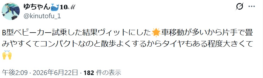 ヴィットAB_グッドコメント_車